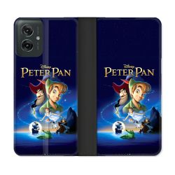 Housse cuir portefeuille Pour Motorola G55 5G Peter Pan Affiche