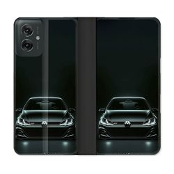 Housse cuir portefeuille Pour Motorola G55 5G Volkwagen Golf GTI