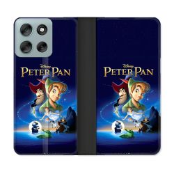 Housse cuir portefeuille Pour Motorola G56 5G Peter Pan Affiche