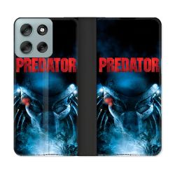 Housse cuir portefeuille Pour Motorola G56 5G Predator Affiche