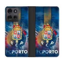 Housse cuir portefeuille Pour Motorola G75 5G Foot FC Porto
