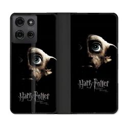 Housse cuir portefeuille Pour Motorola G75 5G Harry Potter Hollows Dobby