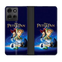 Housse cuir portefeuille Pour Motorola G75 5G Peter Pan Affiche