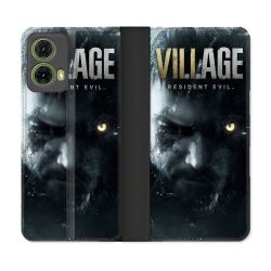Housse cuir portefeuille Pour Motorola G85 5G Resident Evil