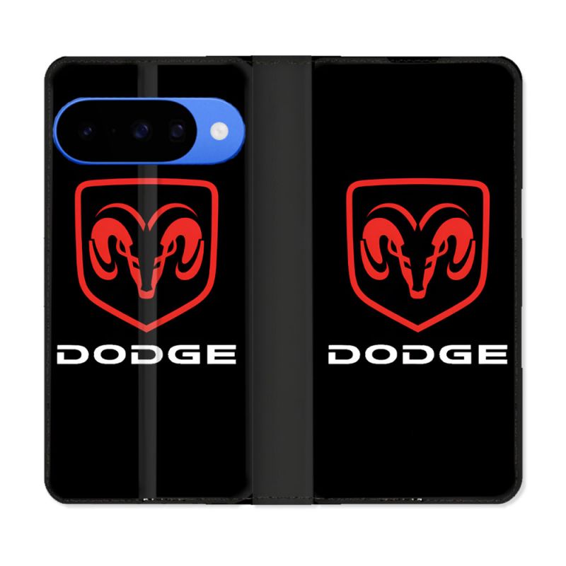 Housse cuir portefeuille Pour Google Pixel 10 Dodge