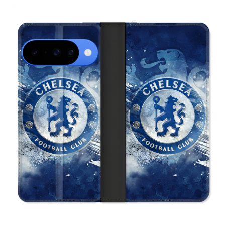 Housse cuir portefeuille Pour Google Pixel 10 Foot Chelsea
