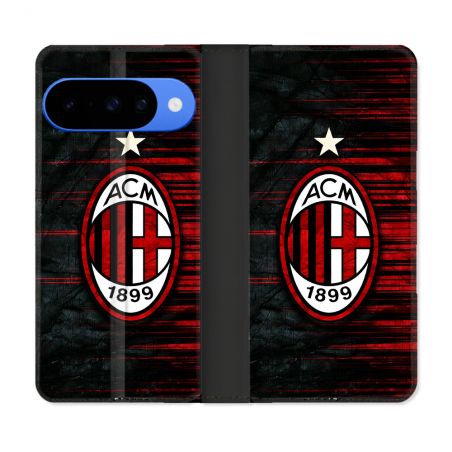 Housse cuir portefeuille Pour Google Pixel 10 Foot Milan AC