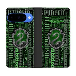 Housse cuir portefeuille Pour Google Pixel 10 Harry Potter Serpentar