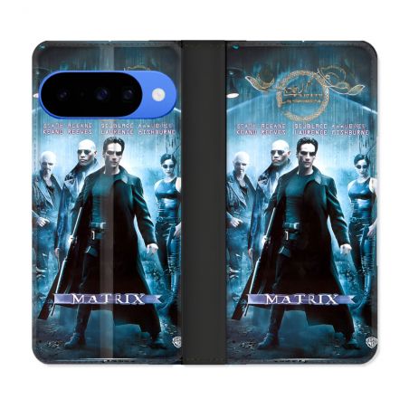 Housse cuir portefeuille Pour Google Pixel 10 Matrix Affiche