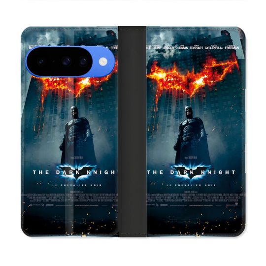 Housse cuir portefeuille Pour Google Pixel 10 The Dark Night
