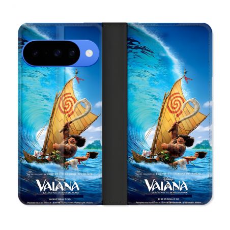 Housse cuir portefeuille Pour Google Pixel 10 Vaiana
