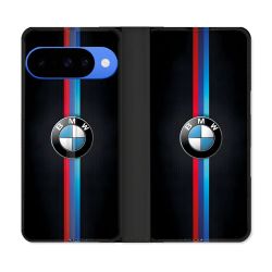 Housse cuir portefeuille Pour Google Pixel 10 Pro BMW Logo