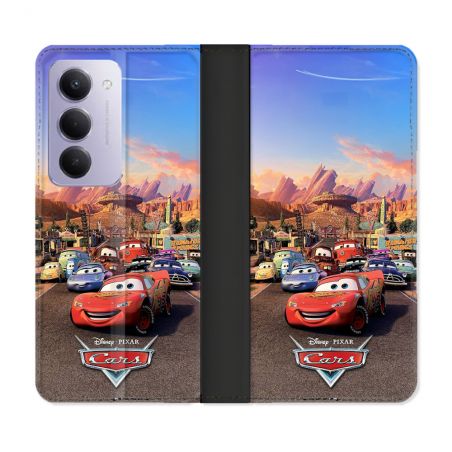 Housse cuir portefeuille Pour Xiaomi Redmi 15 4G Cars Affiche