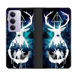 Housse cuir portefeuille Pour Xiaomi Redmi 15 4G Harry Potter Patronome