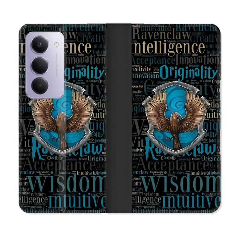 Housse cuir portefeuille Pour Xiaomi Redmi 15 4G Harry Potter Serdaigle