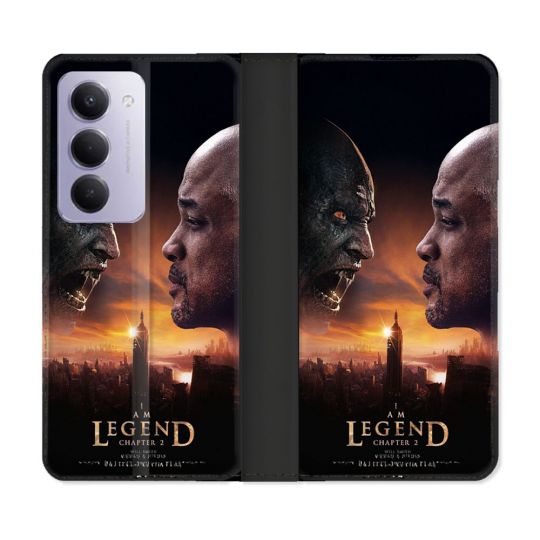 Housse cuir portefeuille Pour Xiaomi Redmi 15 4G Je suis une Légende