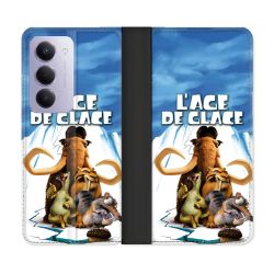 Housse cuir portefeuille Pour Xiaomi Redmi 15 4G L'âge de Glace Affiche