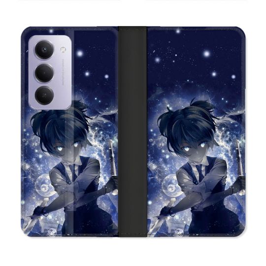 Housse cuir portefeuille Pour Xiaomi Redmi 15 4G Manga Assassination Classroom Nagisa