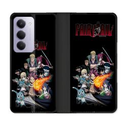 Housse cuir portefeuille Pour Xiaomi Redmi 15 4G Manga Fairy Tail Logo Team