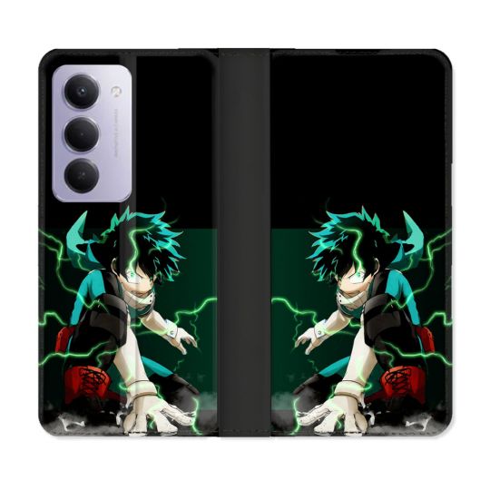 Housse cuir portefeuille Pour Xiaomi Redmi 15 4G Manga My Hero Academia Deku