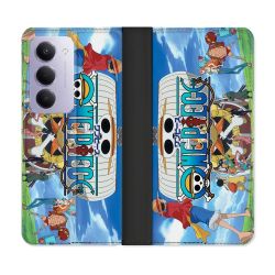 Housse cuir portefeuille Pour Xiaomi Redmi 15 4G Manga One Piece Sunny