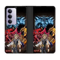 Housse cuir portefeuille Pour Xiaomi Redmi 15 4G Manga Yu Gi Oh