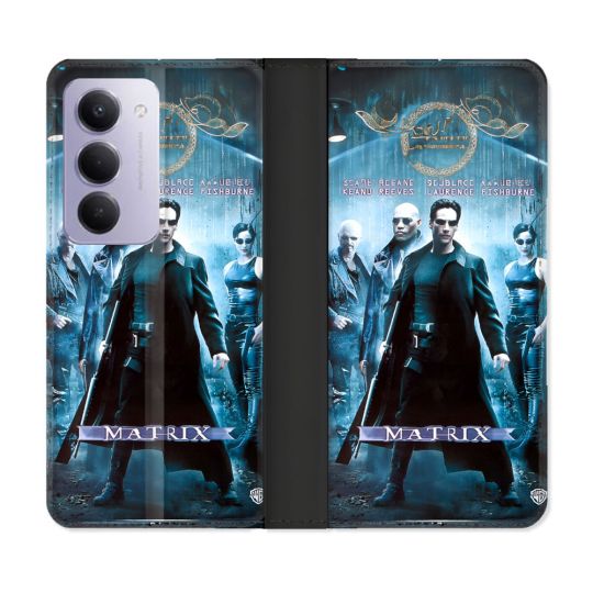 Housse cuir portefeuille Pour Xiaomi Redmi 15 4G Matrix Affiche