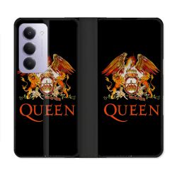 Housse cuir portefeuille Pour Xiaomi Redmi 15 4G Musique Rock Queen