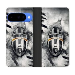 Housse cuir portefeuille Pour Google Pixel 10 Pro Foot Juventus Turin