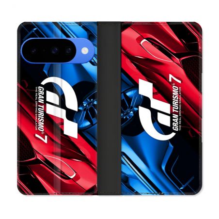 Housse cuir portefeuille Pour Google Pixel 10 Pro Gran Turismo