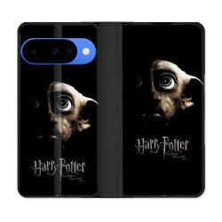 Housse cuir portefeuille Pour Google Pixel 10 Pro Harry Potter Hollows Dobby