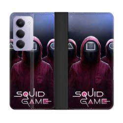 Housse cuir portefeuille Pour Xiaomi Redmi 15 4G Squid Game
