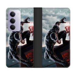 Housse cuir portefeuille Pour Xiaomi Redmi 15 4G Venom