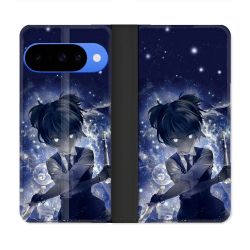 Housse cuir portefeuille Pour Google Pixel 10 Pro Manga Assassination Classroom Nagisa