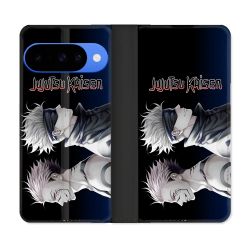 Housse cuir portefeuille Pour Google Pixel 10 Pro Manga Jujutsu Kaisen