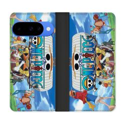 Housse cuir portefeuille Pour Google Pixel 10 Pro Manga One Piece Sunny