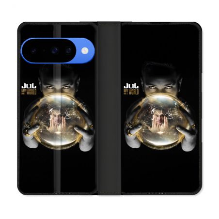 Housse cuir portefeuille Pour Google Pixel 10 Pro Musique Jul Affiche