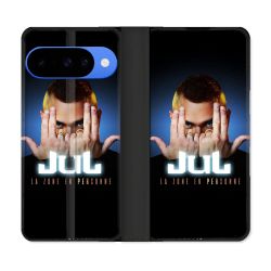 Housse cuir portefeuille Pour Google Pixel 10 Pro Musique Jul Signe