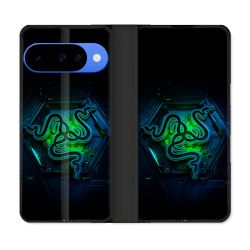 Housse cuir portefeuille Pour Google Pixel 10 Pro Razer