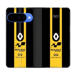 Housse cuir portefeuille Pour Google Pixel 10 Pro Renault