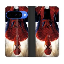 Housse cuir portefeuille Pour Google Pixel 10 Pro Spiderman Invers