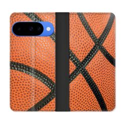 Housse cuir portefeuille Pour Google Pixel 10 Pro Sport Ballon Basket