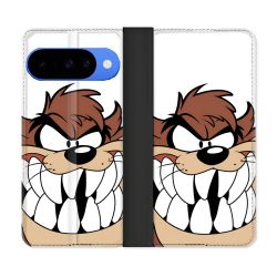 Housse cuir portefeuille Pour Google Pixel 10 Pro Taz
