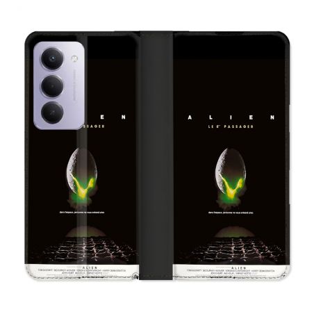 Housse cuir portefeuille Pour Xiaomi Redmi 15 5G Alien Affiche