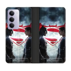 Housse cuir portefeuille Pour Xiaomi Redmi 15 5G Batman VS Superman