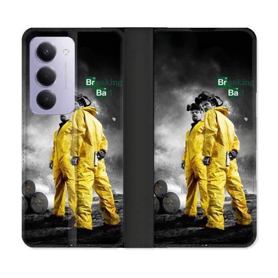 Housse cuir portefeuille Pour Xiaomi Redmi 15 5G Breaking Bad Affiche