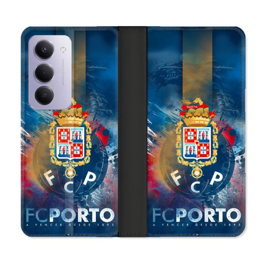 Housse cuir portefeuille Pour Xiaomi Redmi 15 5G Foot FC Porto