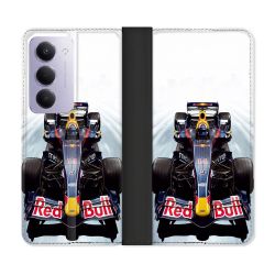 Housse cuir portefeuille Pour Xiaomi Redmi 15 5G Formule 1 F1 Red Bull