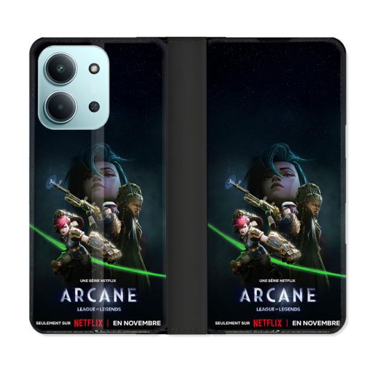 Housse cuir portefeuille Pour Xiaomi Redmi 15C 4G Arcane Affiche