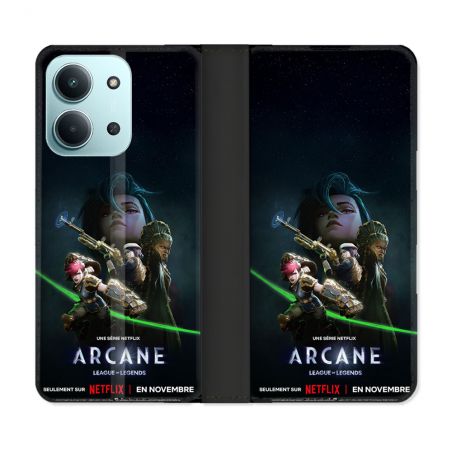 Housse cuir portefeuille Pour Xiaomi Redmi 15C 4G Arcane Affiche